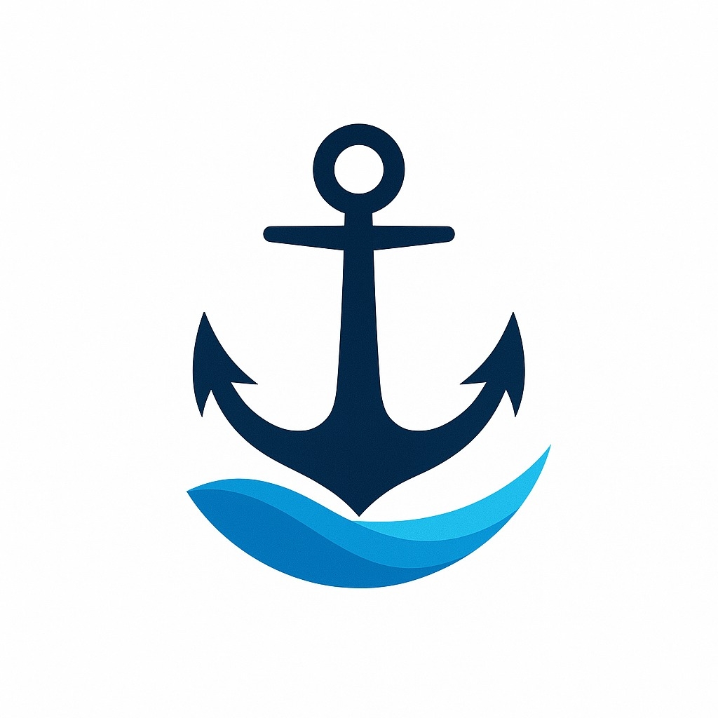 Impro Marine Service - Anchor Logo